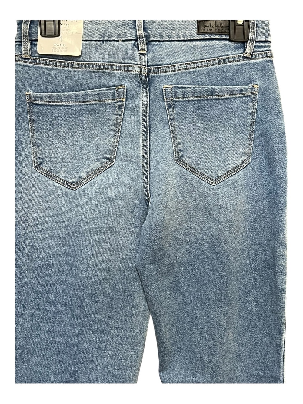 🆕 NWT Nicole Miller NY Soho High Rise Bootcut Jeans | Size 4 - Picture 9 of 11